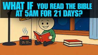 What if you read the Bible at 5am for 21 days