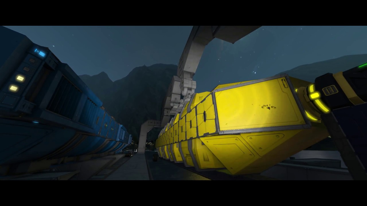 Space Engineers [21:9] - Cargo short term storage