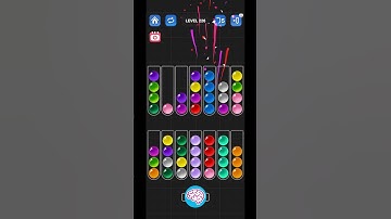 Lv 226 Ball Sort Puzzle - Color Game / 顏色分類遊戲 / ボールソーティングパズル (Guru Game)  #ballsortpuzzle