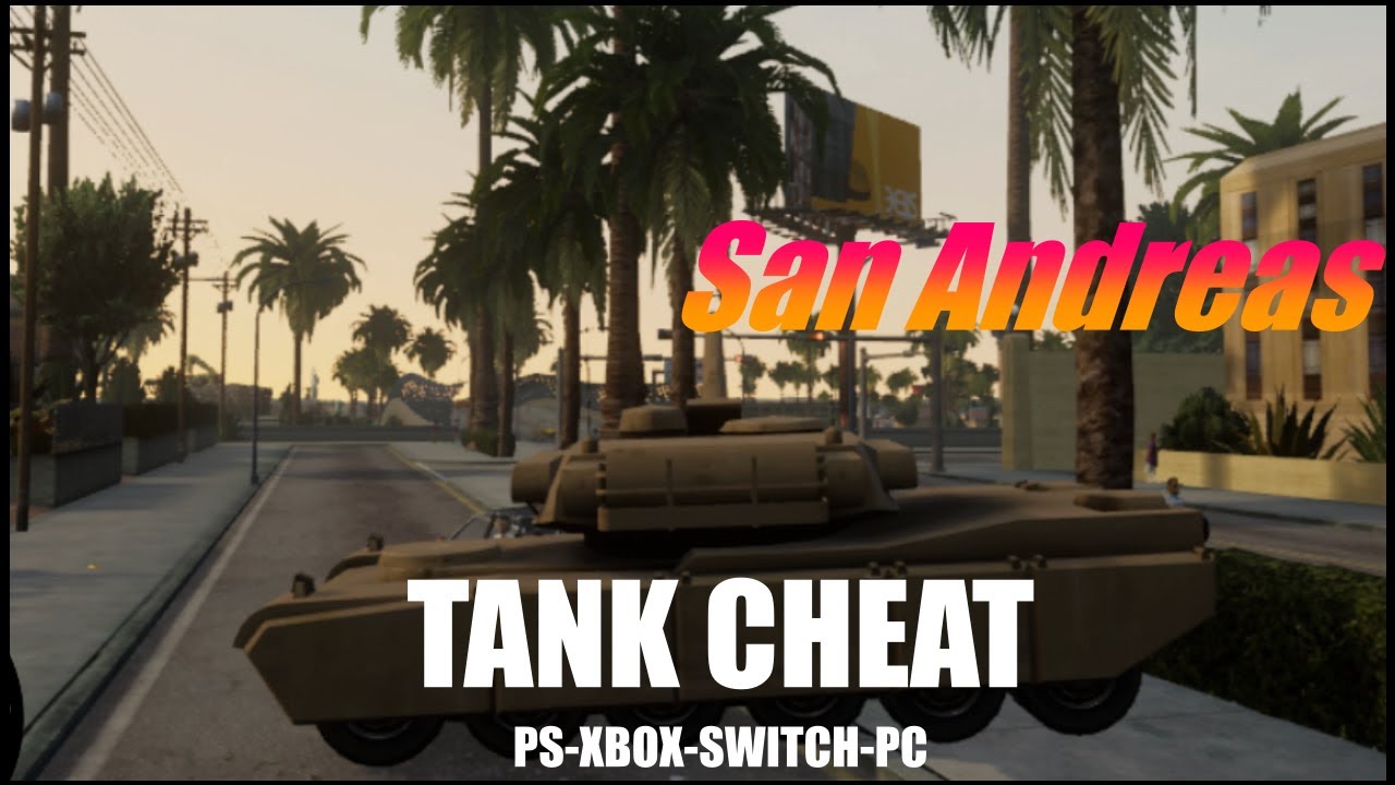 GTA San Andreas Definitive Edition Cheats Spawn Tank Shorts YouTube 