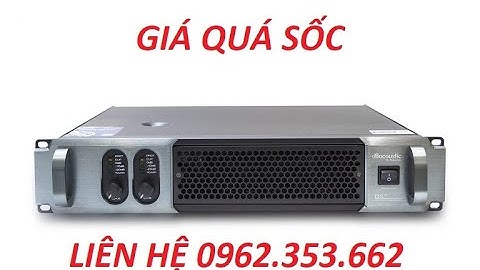 Đẩy dB Acoustic KD 500 Giá Tốt Liên Hệ 0962.353.662