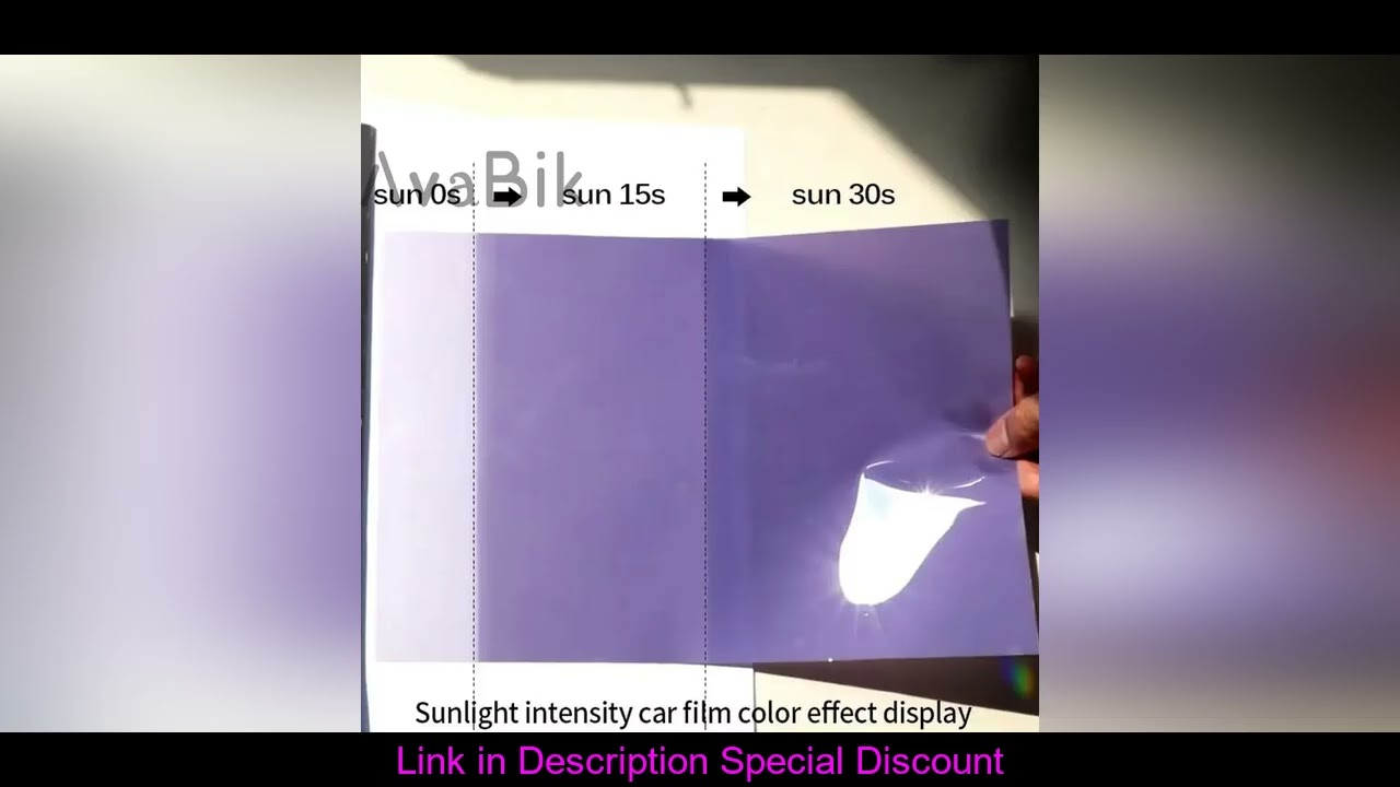 0.3M*3m/6M PPF Paint Photochromic Film UV Color Change Headlight Protection Film Self-healing