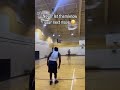 Imagine someone hitting this over you in game 😂 (via Binghampton_dricc97/IG)