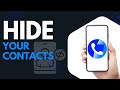 How to Hide Your Phone Book Contacts on Truecaller | Keep Your Contacts Private
