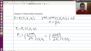 Chapter 9: Partial Molar Properties 1