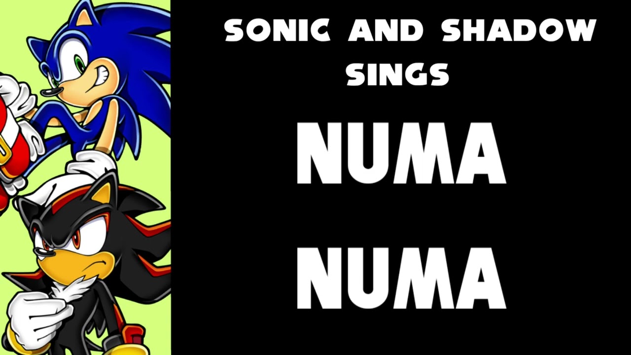 Sonic the Hedgehog - Numa Numa ft. Shadow the Hedgehog (AI Cover)
