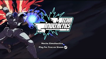 2025 Upcoming Indie Games | Mecha Simultactics | Official game trailer