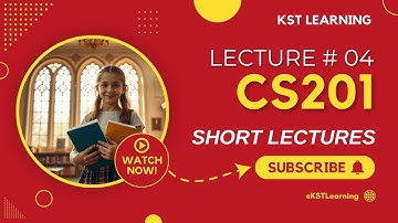CS201 Short Lecture - 04 | VU Short Lecture | Introduction to Programming in (Urdu / Hindi)