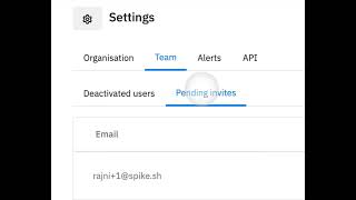 Manage pending invites and activate previously deactivated users