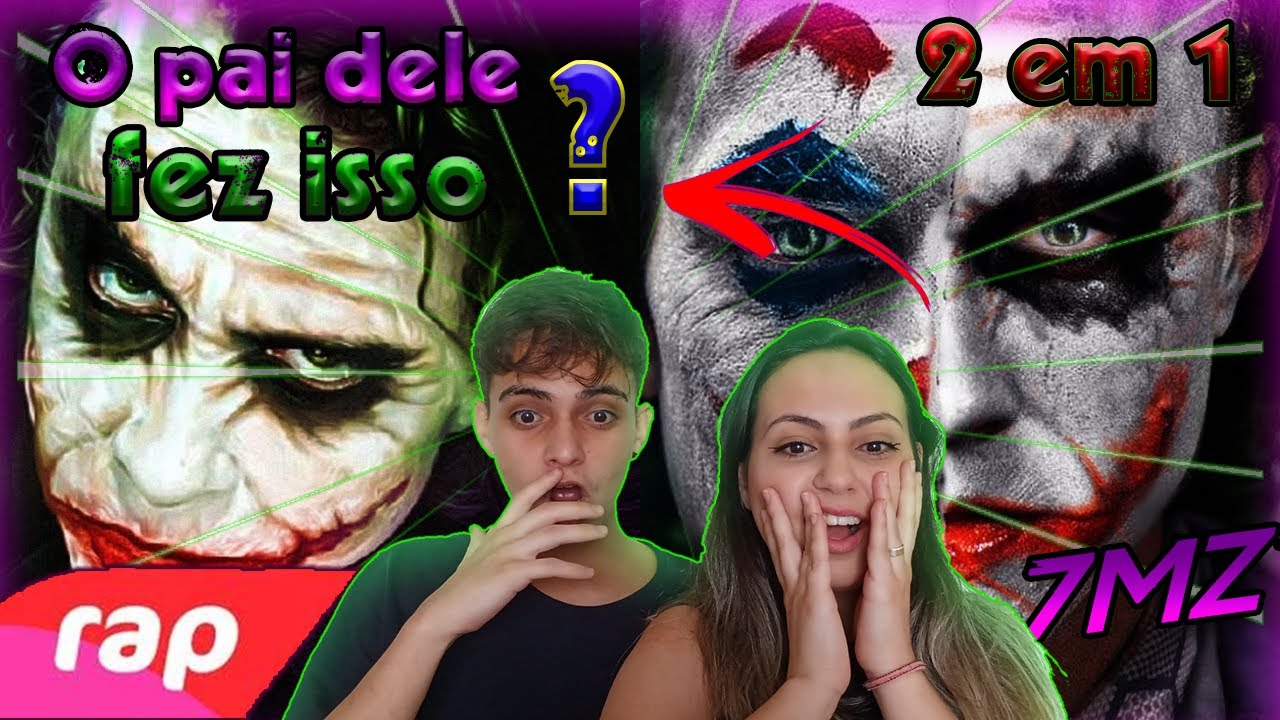 Ela não conhecia a historia! React raps do Coringa (Batman) - 7 minutoz