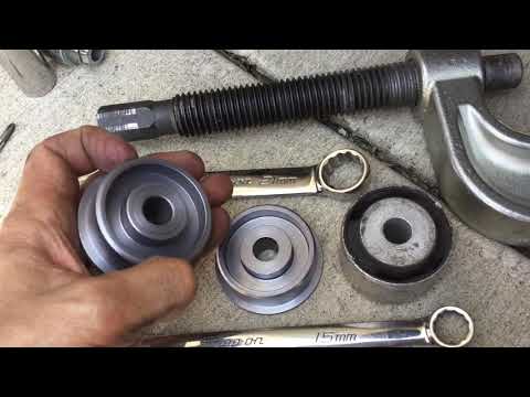DIY 996 997 Porsche 911 Meyle vs OEM Rear Thrust Arm Replacement and RSS Bushing Install