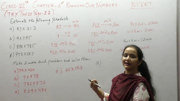 Ncert Class 6 Maths Ch-1 Knowing Our numbers (Try These page-22)