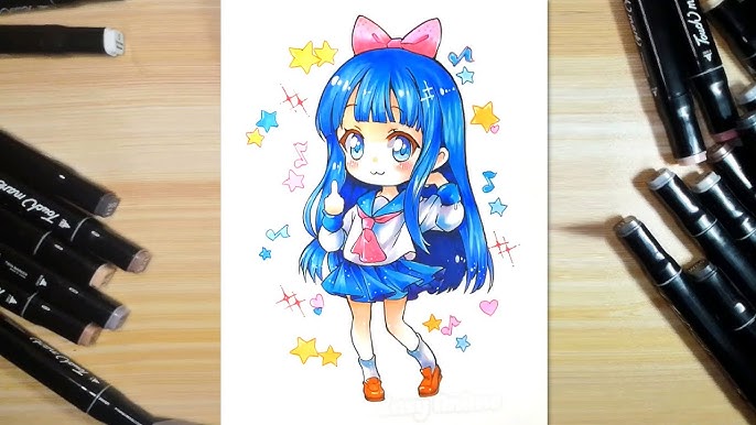 How To Draw A Cute Girl Chibi | Hướng Dẫn Vẽ Anime Chibi Dễ Thương | Draw  So Easy Anime - Youtube