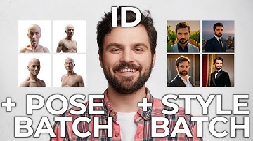Batch Create Dynamic Portraits with ID + Batch Pose + Batch Style Workflow | ComfyUI Studio Tutorial