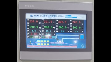 HMI ( Human-Machine-Interface) Electric Control Cabinet Touch Screen for heat treatment furnace