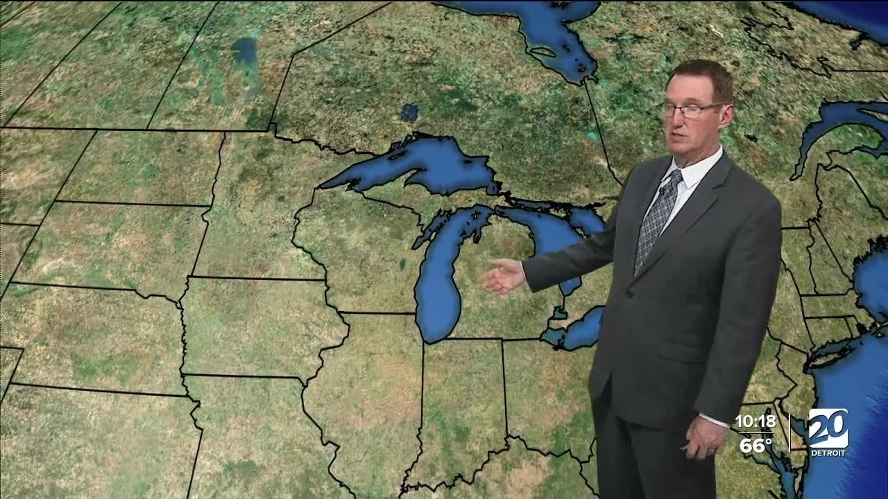 Most rain Saturday night - YouTube