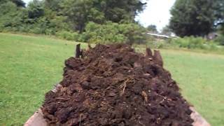 Spreading Manure Summer 2011