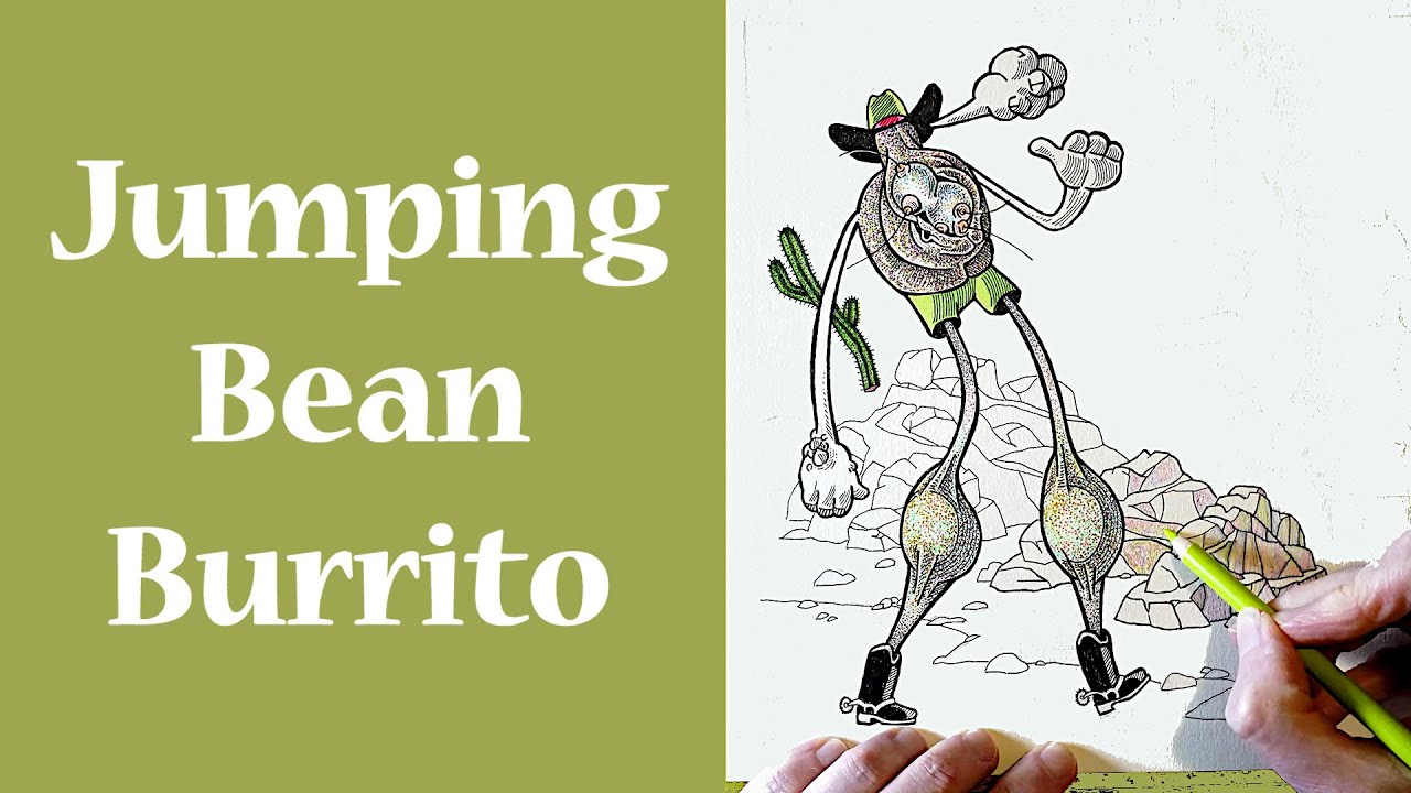 Jumping Bean Burrito YouTube
