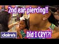 2nd Ear Piercing at CLAIRE’S!!✨- McKhenlyMonroe