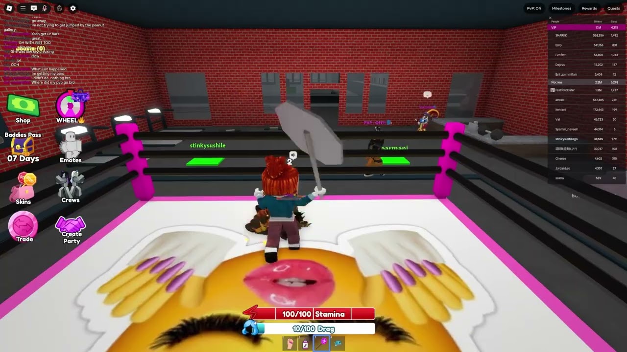 THIS GIRL WAS TOO DESPERATE TO FIGHT ME IN BADDIES