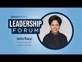 Stephen R. Covey Principle-Centered Leader Award Presentation to Indra Nooyi