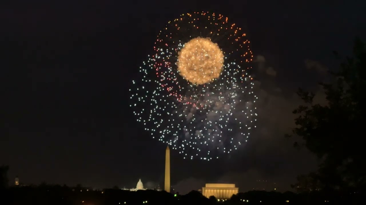 4th of July Fireworks, National Mall, Washington DC, 2023
