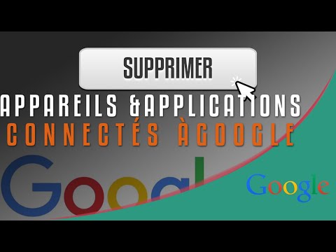 Déconnecter les appareils et les applications associées à un compte Google