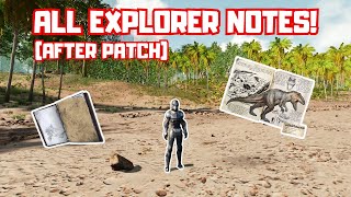 (UPDATED)  ASA - The Island ALL EXPLORER NOTES (ARK: Survival Ascended) 4K