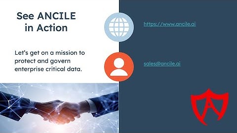 ANCILE - A Data Security Posture Management platform