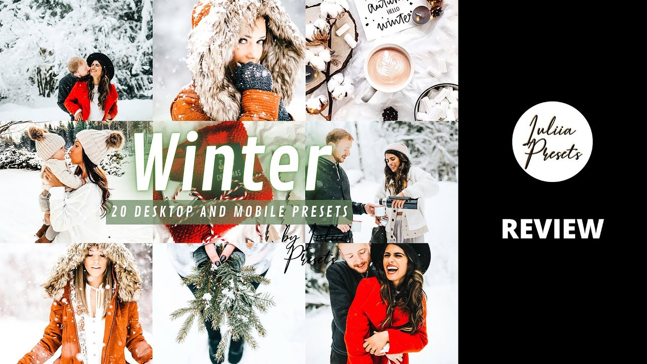 Winter Lightroom Presets Review | Mobile Lightroom Presets DNG | Best Winter Lightroom Presets