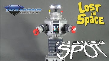 Collectible Spot - Diamond Select Lost in Space Electronic 11" B-9 Robot