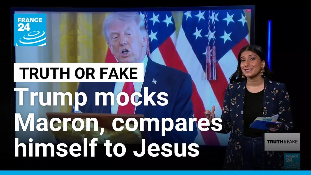 White House posts, then deletes, Easter video of Trump insulting Macron • FRANCE 24 English