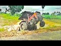 Massey Ferguson 5245 DI tractor stuck | Tractor Videos | Tractors Video#village Tractors