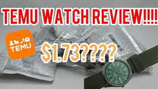 I bought cheap watches on Temu review