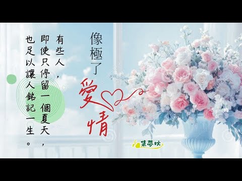 新絲路視頻 2-35 集夢坊《像極了愛情》獻給曾經用力愛過的你！