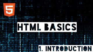 HTML Tutorials for Absolute Beginners #Part 1 - Introduction