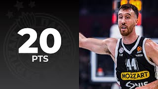 Frank Kaminsky with 20 Points vs  Bitci Baskonia Vitoria Gasteiz