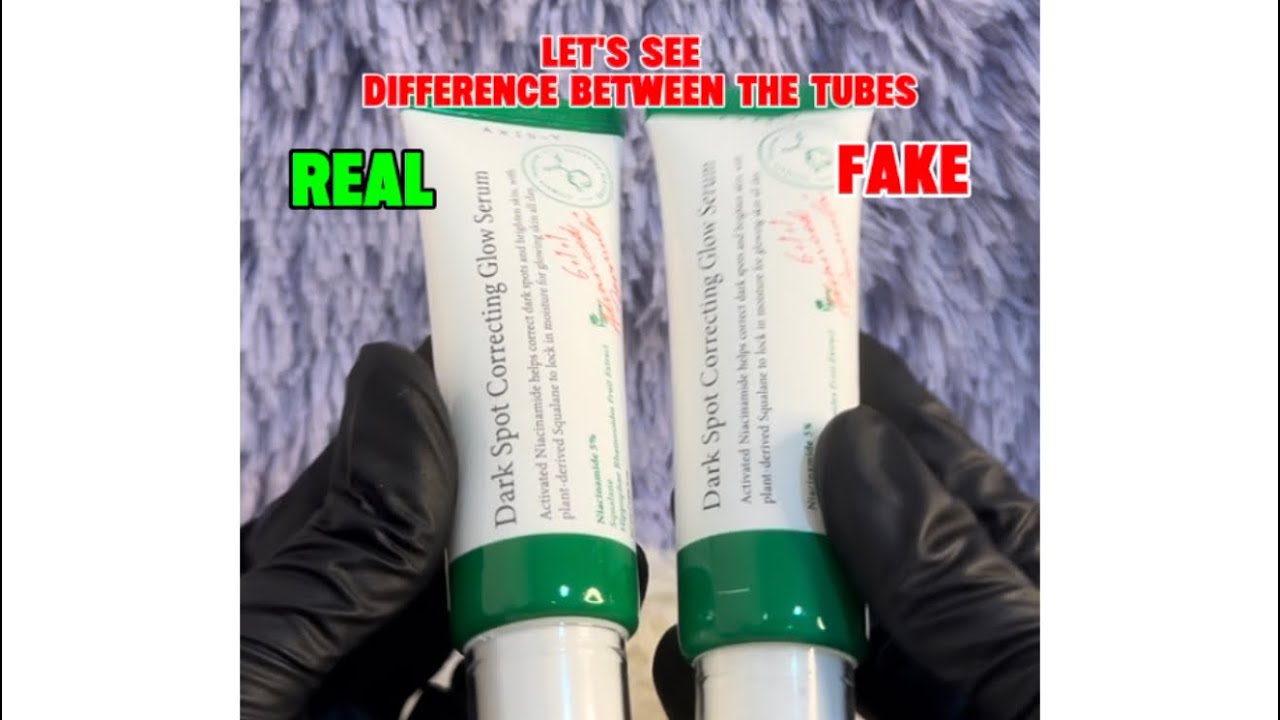 Сыворотка для коррекции темных пятен AXIS-Y: оригинал и подделка
