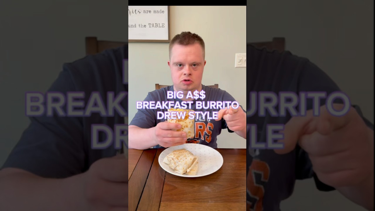 Rise and grind with Drew’s Big A$$ Breakfast Burrito! 🌯🔥 