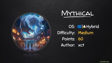 VL Mythical - Mythic C2, ADCS, Domain Trust & MSSQL