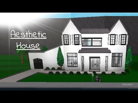 Roblox Welcome To Bloxburg Aesthetic House Speedbuild Youtube
