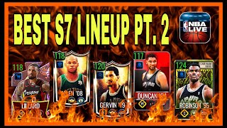 MORE FIRE ! BEST OF S7 BY POSITION 2 - DAME RAY ICEMAN TIMMY DROB ! NBA LIVE MOBILE !  NBA LIVE