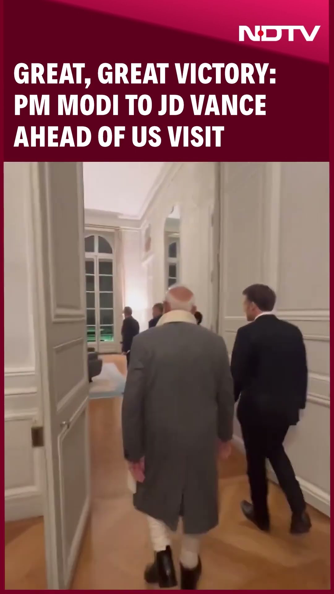 PM Modi US Visit | PM Modi Shares Light Moment With JD Vance Ahead Of US Visit