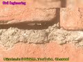 Brick Masonry(ईंट चिनाई) मे Bond Strength इस प्रकार की गलती से हो जाती हैं कम 👍 Civil Engineering 😊