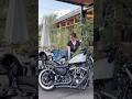 このデニムどうなってるの？って気になる人が多いらしい🫣レースとドッキングされてるの🥰 #harleydavidson #ハーレーダビッドソン #ゼロファクトリー #レザーウォレット #883