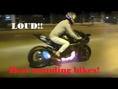 best sounding sport bikes