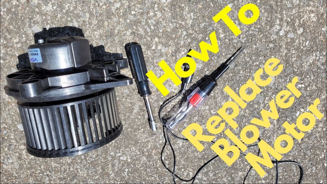 How to replace blower motor. How to Replace Blower Motor in Chrysler