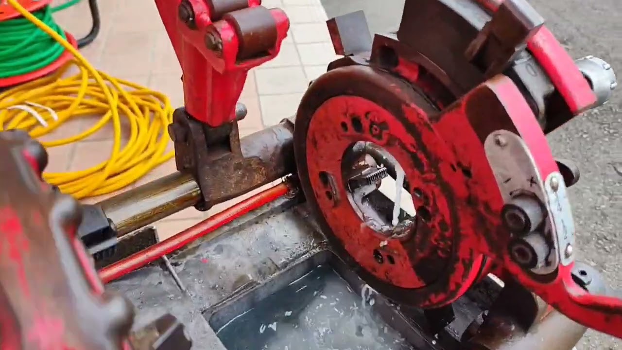 REX レッキス ネジ切り機 N50A3/N50AⅢ 簡易動作確認動画【工具一番館