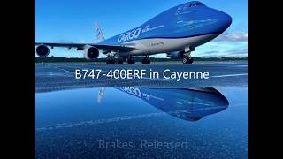 Boeing B747 400ERF in Cayenne, French Guiana