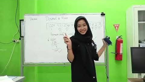 Cara Convert Bilangan Desimal ke Biner